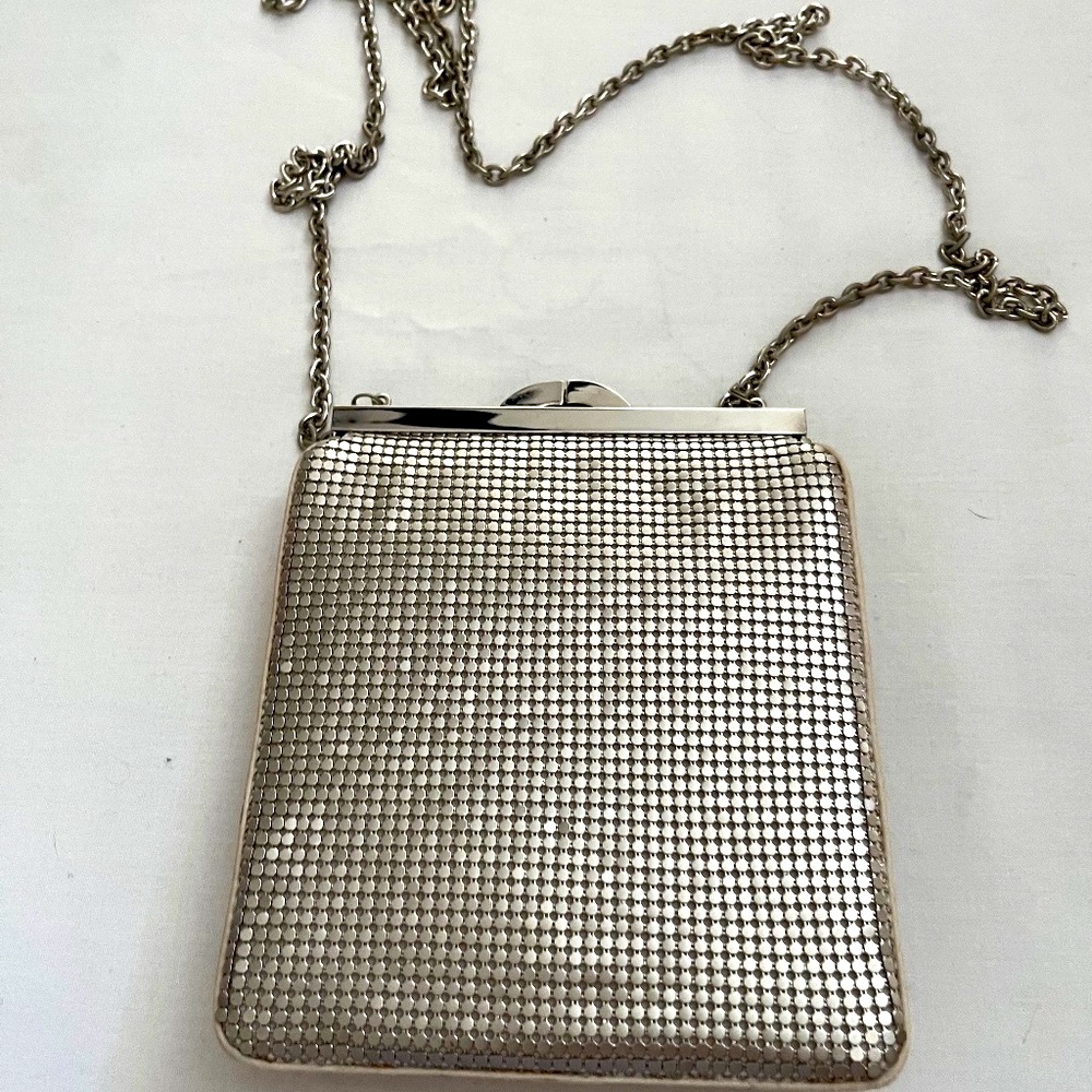 Elan metal mesh bag purse vintage